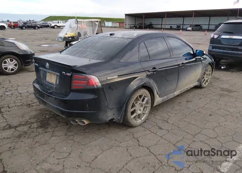 2008 Acura Tl Type S from USA, damaged, VIN 19UUA76528A017609